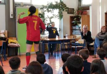Teatro de Natal pelos pais do 2.º Ano da Escola da Vista Alegre
